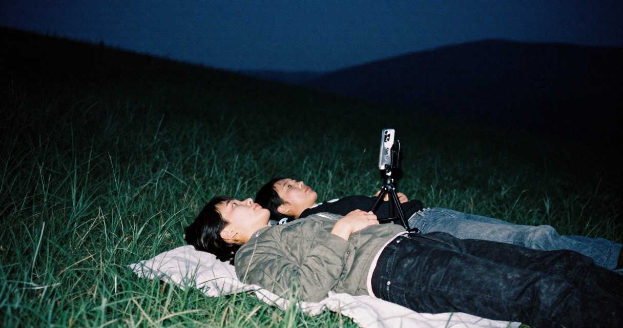 Stelle cadenti col telefono: la notte in cui sommare gli scatti è l'errore (Immagine generata con IA)